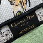 Christian Dior Mini Dior Book Tote With Strap